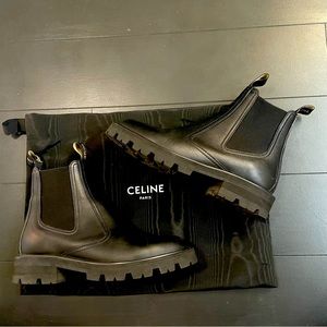 Celine Margaret Chelsea Boots, size 37.5